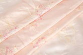 All-Over Macaron Rose Floral Embroidery Sequin Mesh Fabric Series (Two Spring Colorways)