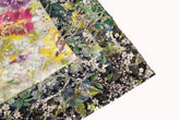 Couture Print Chiffon/Mesh Fabric | Luxury Rhinestone/3D Embossed/Vintage Oil-Paint (3 Styles)