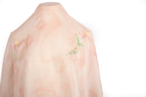 Watercolor Brushstroke Sequin Layered Couture Mesh Fabric Series (Three Art Colorways)