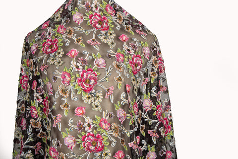 3D Embossed Print, Rhinestone Chiffon & Multi-Color Sequin Mesh (6 Styles)